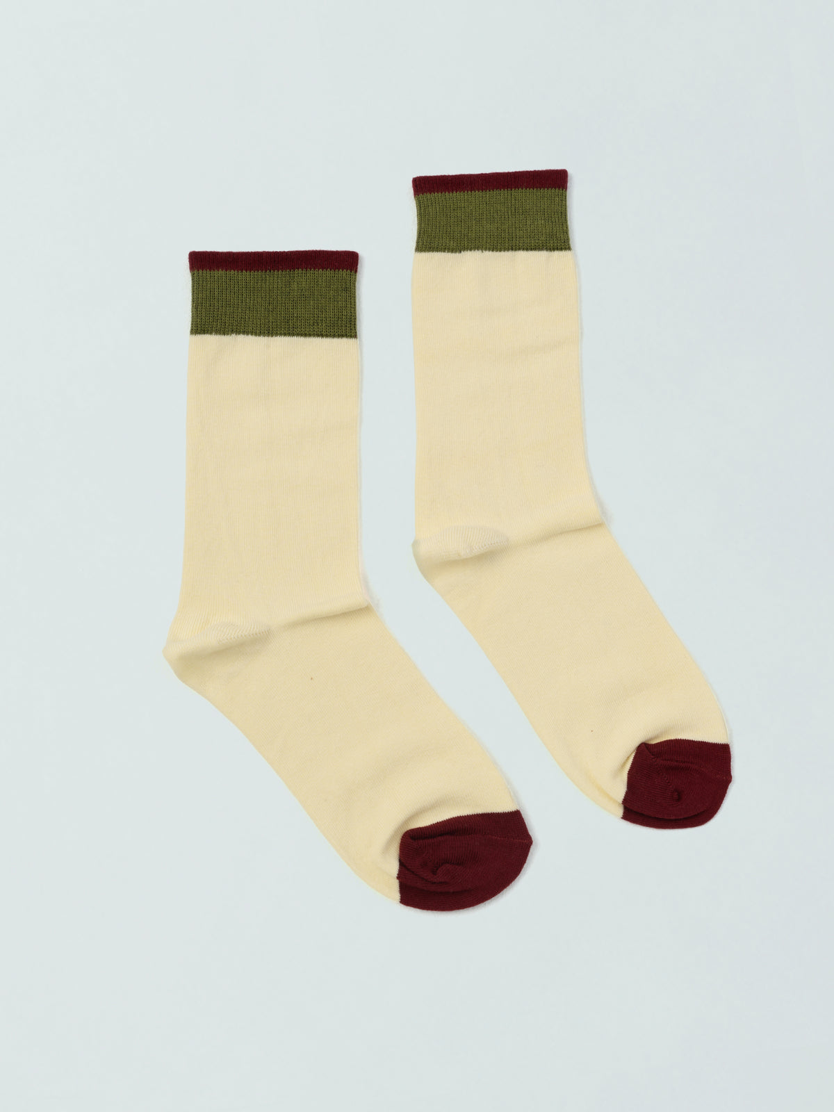 Butter - Colour Fool | Crew Socks