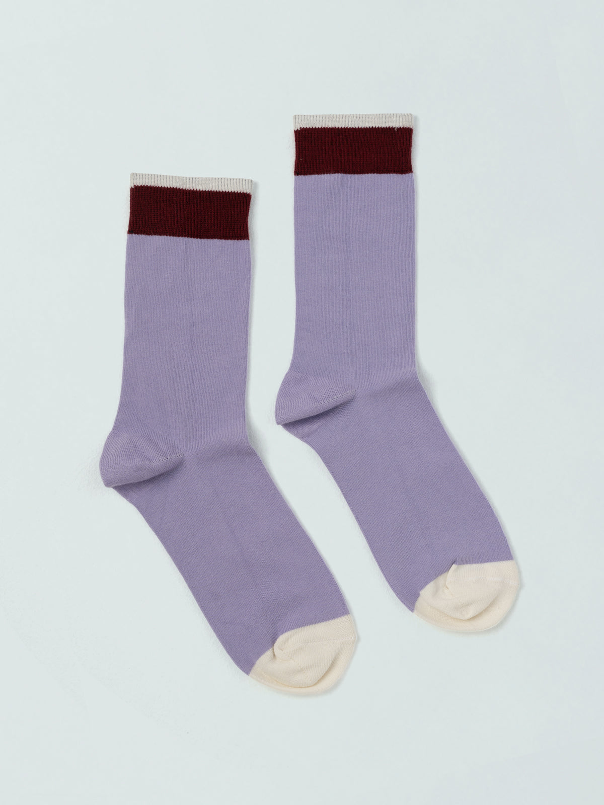 Lavender - Colour Fool | Crew Socks