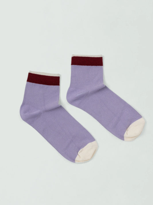 Lavender - Colour Fool | High Ankle Socks