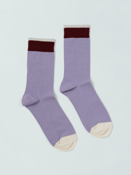 Lavender - Colour Fool | Crew Socks