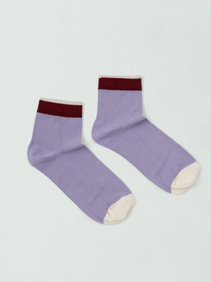 Lavender - Colour Fool | High Ankle Socks