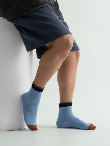 Sky - Colour Fool | High Ankle Socks
