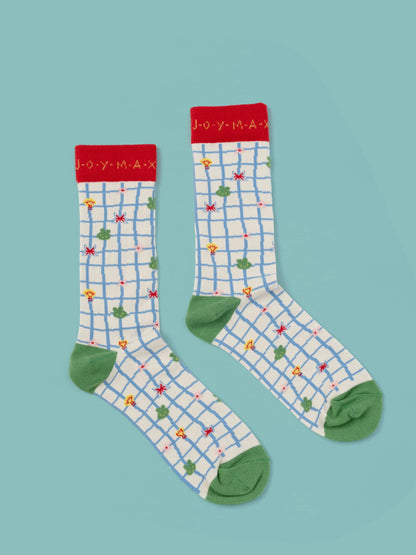 JOYMAX | Illustrated Set of 3 Socks